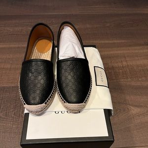 gucci microguccdssima espadrilles leather